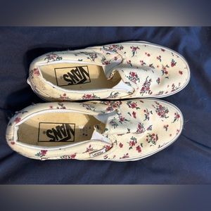 Floral Vans Sneakers